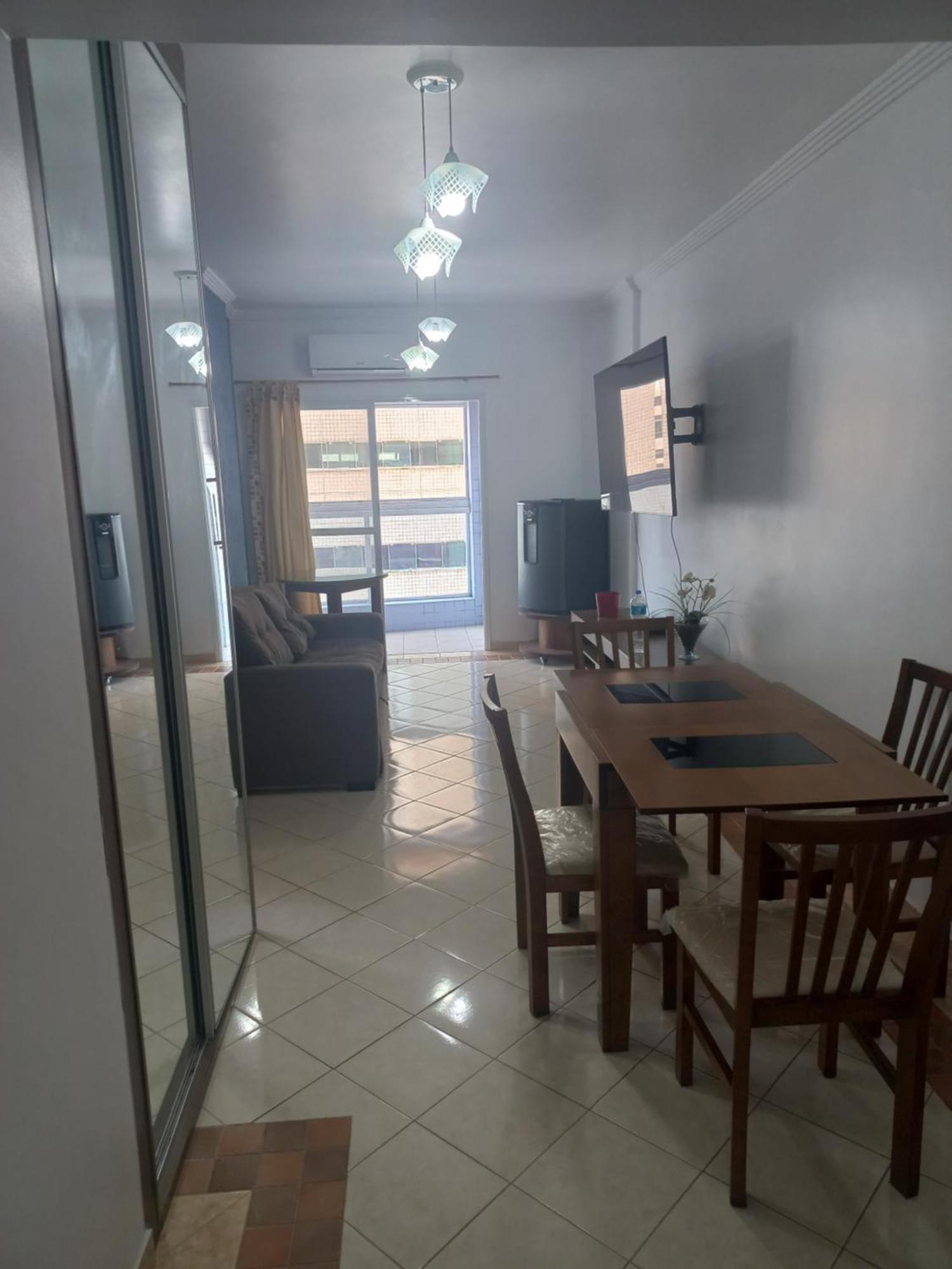 Apto Vista Mar, 8 Pessoas, Varanda Gourmet, Pe Na Areia! Прая Гранде Екстериор снимка